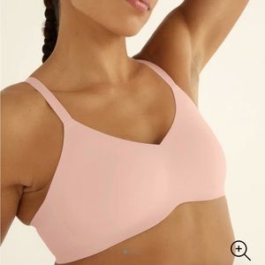 Knix Padded Thin Strap V-Neck Bra